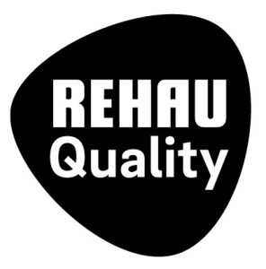 REHAU Quality Logo. GL Glazing & Window Services.