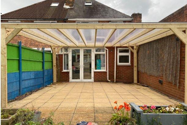 Wooden Lean-To Greenhouses