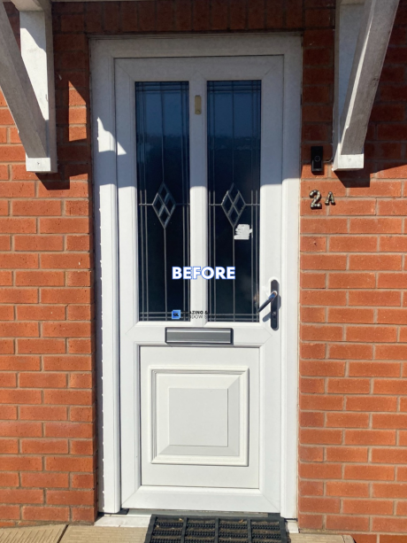Old PVC Door