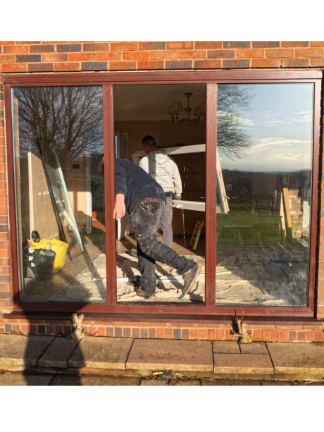 Before Fench Door