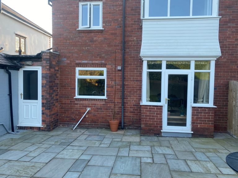 After white R70 casement windows & Doors