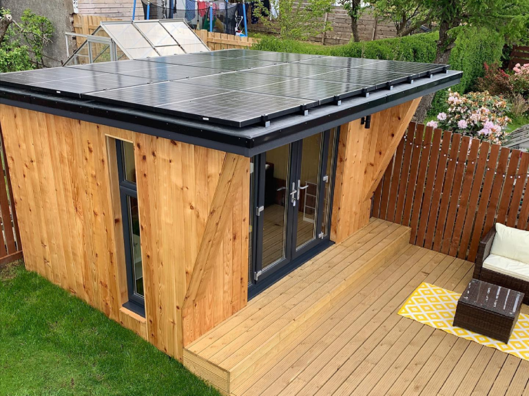 Solar-powered offices